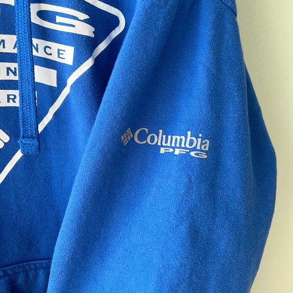 Columbia PFG hoodie. Men’s small. Blue in color. Gently used. Smoke free home. - Picture 3 of 4